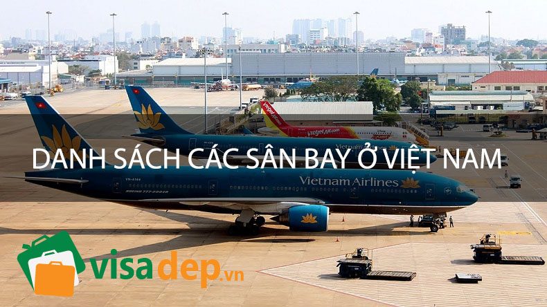Các sân bay đang hoạt động tại việt nam